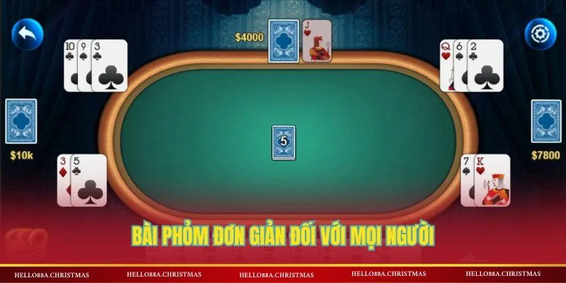 Bài phỏm đơn giản đối với mọi người