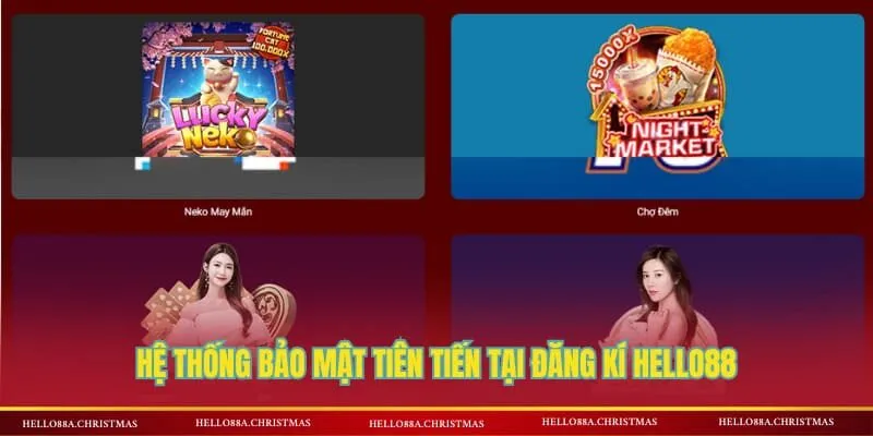 Hệ thống bảo mật tiên tiến tại đăng kí HELLO88