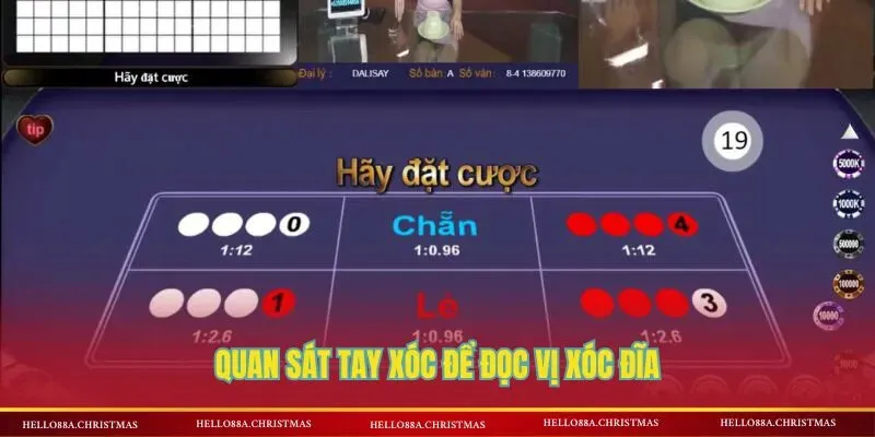 Chú ý đến tay xóc đĩa