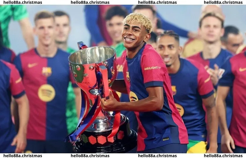 Yamal góp công lớn vào cú ăn ba quốc nội của Barcelona ở mùa giải 2024/25